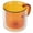 Yellow, variant on Rupoun 250ml Double-Layer Mug Heat-Resistant Cylindrical Cup (8.5 oz / 250 ml), Insulated Borosilicate Glass for Coffee and Milk with Light Green Handle