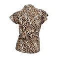 thumbnail image 2 of Plus Size Sexy Lace Corset Top Brown Animal Print, 2 of 3