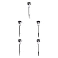 thumbnail image 2 of jesticaly 2Pcs Stainless Solar LED Lawn Lamp IP44 Outdoor Garden Pathway Landscape Lamp Red 5Set, 2 of 6