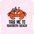 thumbnail image 4 of Inktastic Rehoboth Beach Delaware Cute Crab Boys or Girls Toddler T-Shirt, 4 of 5