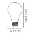 thumbnail image 5 of Foco Tecnolite LED 12W E27 Luz De Día Atenuable 12DA19LEDFF65VC90, 5 of 5