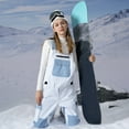thumbnail image 5 of EINCcm Snowboarding Trousers Windproof Waterproof One-Piece Patchwork Skiing Women Warm Outdoor Sports Bib Pants for Snow Sports, 5 of 6