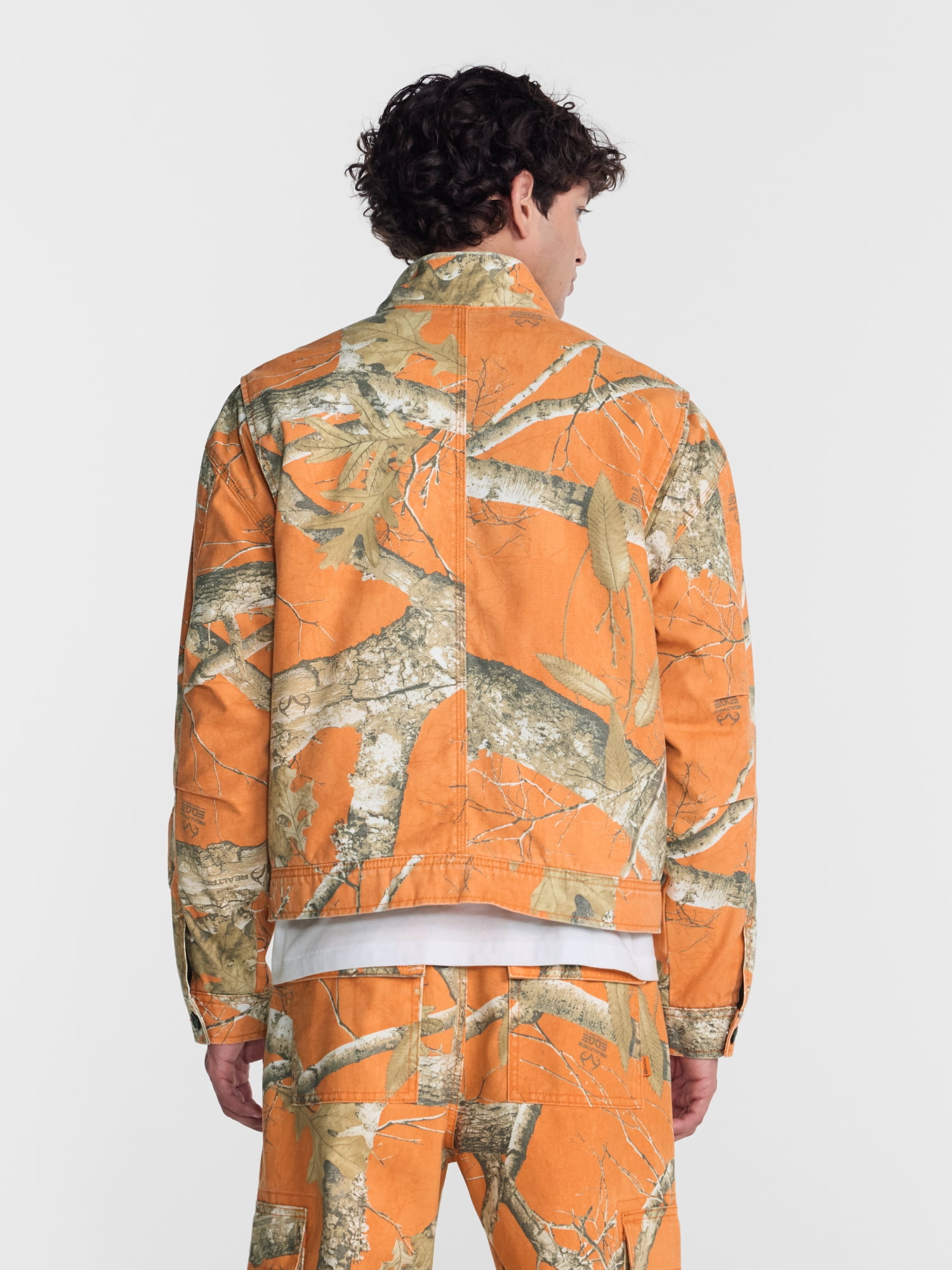 No Boundaries x Realtree Cotton Trucker Jacket, Men's Sizes XS-4XLT