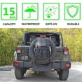 thumbnail image 3 of Sac de Rangement Extérieur unique de Haute Qualité pour Pneu de Rechange pour Wrangler UTV SUV RV Camion Tout-Terrain Équipement de Récupération Réglable Universel, 3 of 5