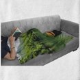 thumbnail image 6 of Nature Soft Flannel Fleece Blanket, Boats on the Lake by Forest Surreal Serene in Woodland Paastoral Landscape, Cozy Plush for Indoor and Outdoor Use, 70" x 90", Fern Green Cinnamon, by Ambesonne, 6 of 6