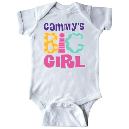 

Inktastic Gammy s Big Girl Gift Baby Girl Bodysuit