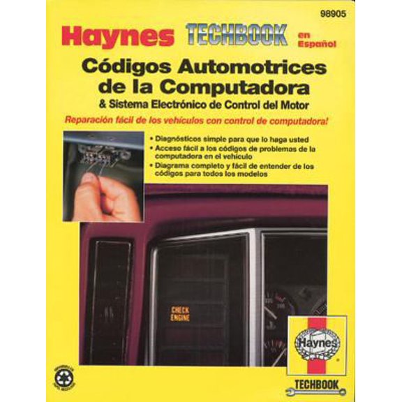Pre-Owned Codigos automotrices de la computadora and sistema electronico de control del motor (Haynes Manuals) (Spanish Edition) (Paperback) 156392224X 9781563922244