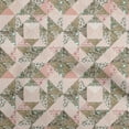 thumbnail image 1 of oneOone Viscose Chiffon Rose Pink Fabric Asian Floral Quilting Supplies Print Sewing Fabric By The Yard 42 Inch Wide, 1 of 4