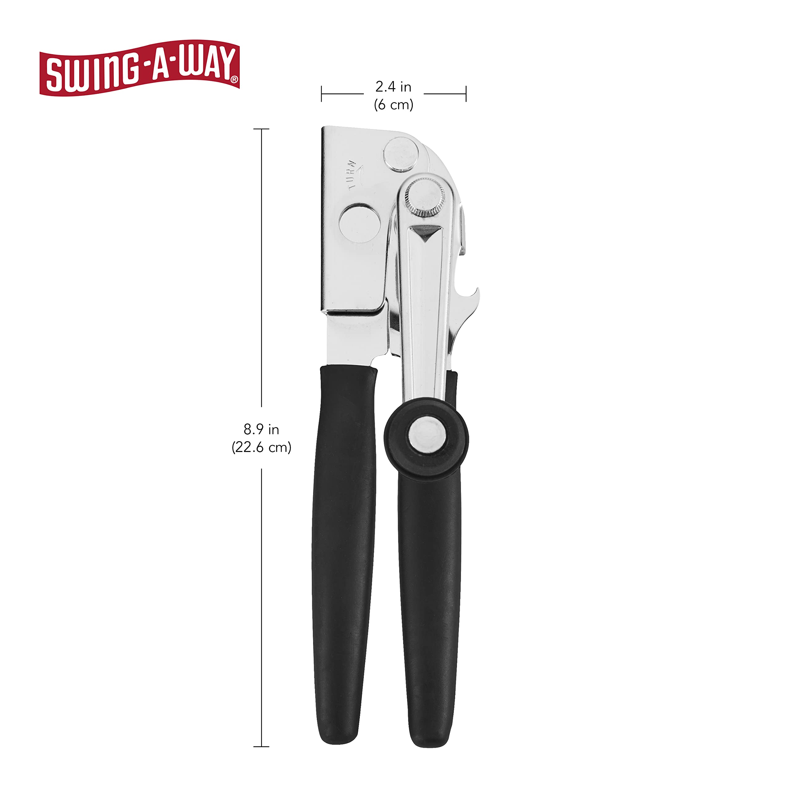 Swing-A-Way Stainless Steel Manual Can Opener photo 2