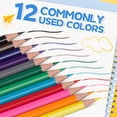 thumbnail image 2 of Lápices de colores Aigybobo, 360 unidades, paquete de 30 unidades, para niños, 2 of 8
