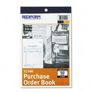 Rediform 1L140 Purchase Order  Bottom Punch  5-1/2 x 7-7/8  Carbonless 2-Part  50 Sts