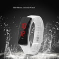 thumbnail image 1 of Reloj digital deportivo Jadeshay LED Silicona Negro, 1 of 8