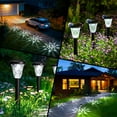 thumbnail image 3 of 8 Pack Solar Outdoor Lights, Waterproof Cool White Pathway Lighting for Yard, Garden and Patio, 3 of 7