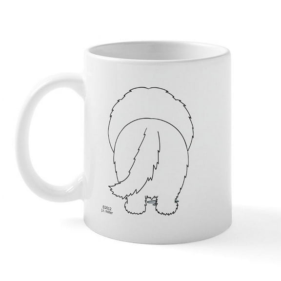 CafePress - Big Nose Great Pyrenees Mug - 11 oz Ceramic Mug - Novelty Coffee Tea Cup