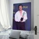thumbnail image 3 of Pedro Pascal Cuadro decorativo colgante - Arte de pared - Póster enmarcado - Decoración de pared - Regalos para familia, amigos y aficionados 40*60 cm, 3 of 6