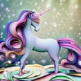 thumbnail image 3 of CafePress - 3D Quilling Unicorn - 17 Oz White Ceramic Latte Mug, 3 of 3