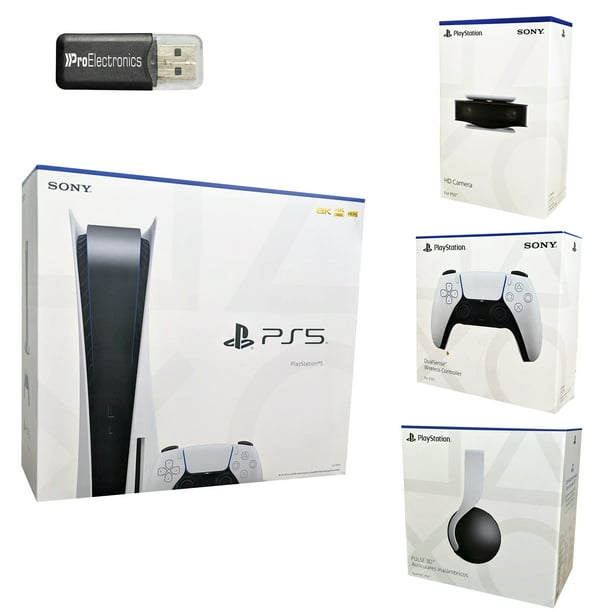 Sony Playstation 5 Disc Version (Sony PS5 Disc) with Extra DualSense