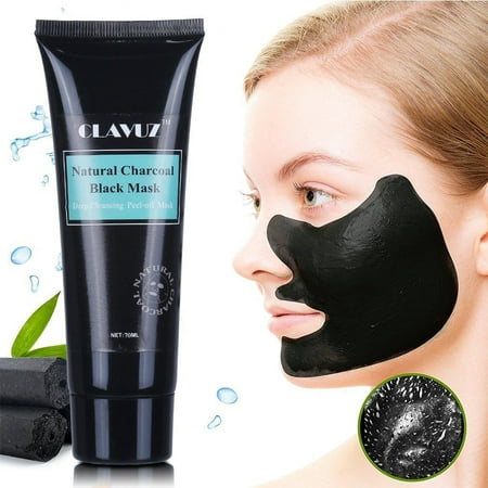 CLAVUZ Blackhead Remover Black Mask, Natural High Quality Charcoal Purifying Peel Off Deep Cleansing Face Mask, Leaving You A Fresh Clog-free Skin With An Ultra-soft Touch