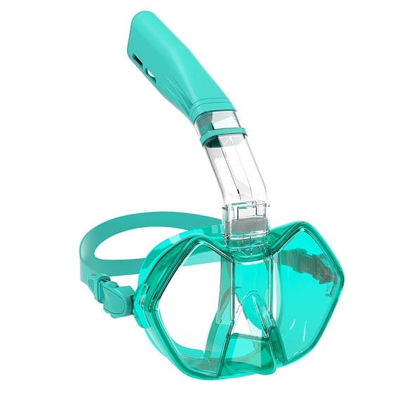 Full Face Snorkel Mask for Adults & Kids - Dry Top Anti-Leak Design, Easy Breathing Snorkeling Mask for Swimming, Diving & Water Sports