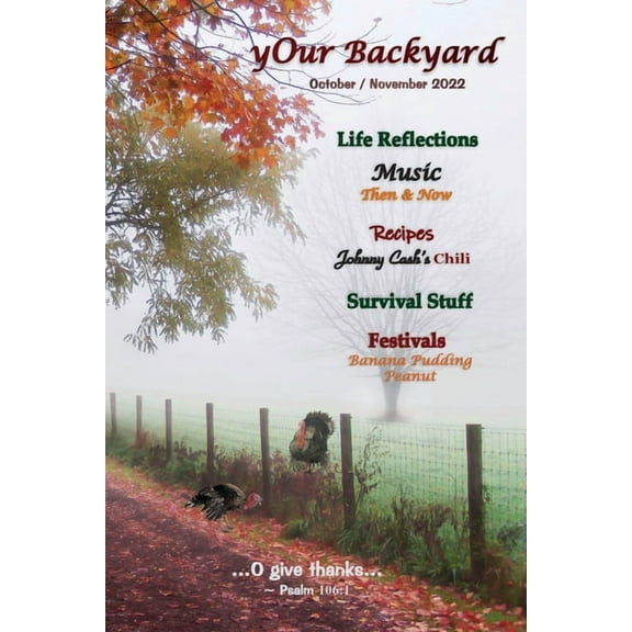 yOur Backyard, (Paperback)