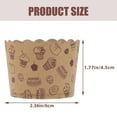 thumbnail image 2 of 100PCS Muffin Paper Cups Paper Cupcake Holders Baking Cups for Birthday Wedding, 2 of 7