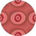 thumbnail image 1 of Ahgly Company Machine Washable Indoor Square Transitional Red Area Rugs, 3' Square, 1 of 1