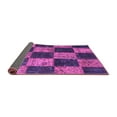 thumbnail image 2 of Ahgly Company Indoor Rectangle Patchwork Purple Transitional Area Rugs, 8' x 12', 2 of 4