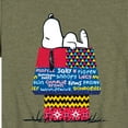 thumbnail image 3 of Peanuts - Snoopy Patchwork Doghouse - Toddler And Youth Short Sleeve Graphic T-Shirt, 3 of 6