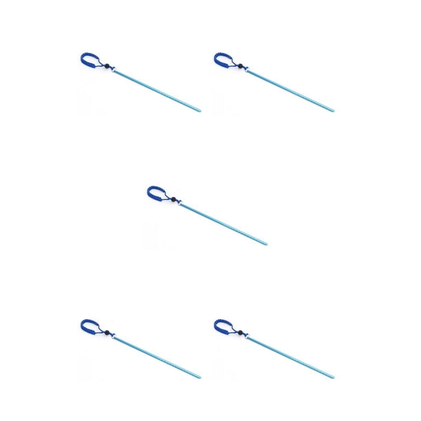 Wosthever Palo de buceo Agitador subacuático ajustable Fabricante de ruido Palos de arrecife Correa de muñeca Medición Natación Azul claro Type2 NO2