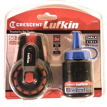 Crescent Lufkin 3:1 50-ft Chalk Reel, Model #CL50BAL