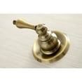 thumbnail image 4 of Kingston Brass  Victorian Two-Handle Tub and Shower Faucet Antique Brass Antique, 4 of 5
