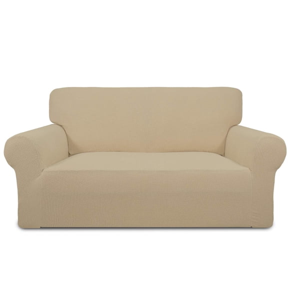 Sofá de dos plazas elástico PureFit Slipcover, lavable con arena