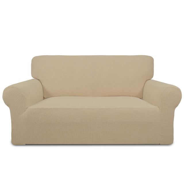 Sofá de dos plazas elástico PureFit Slipcover, lavable con arena
