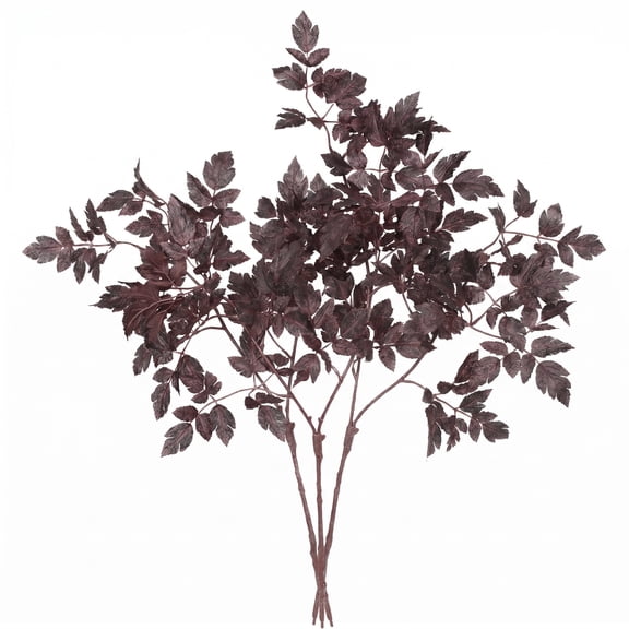 AcerichFad Artificial Fall Plants, 4 Pcs 33" Fall Fake Stems Faux Leaves Branches for Autumn Thanksgiving Party Vase Halloween Table Home Decor