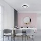thumbnail image 3 of Plafonnier Led Carr, Lampe De Plafond Moderne 20w 2300lm Pour Couloirs Salon Chambre Coucher, Diamtre 24cm, Gradable 3000k / 4500k / 6500k, 3 of 5