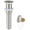 Brushed Nickel, variant on Bathroom Sink Drain Chrome Lavatory Pop-up Drain with Detachable Basket Stopper, Anti-Explosion and Anti-Clogging Drain Strainer,with Overflow Hole