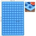 thumbnail image 2 of 126 Cavity Square Silicone Mold, for Making Chocolate Candy, Mini Ice Cube Tray, Truffles Pralines, 3 Packs with 2 Droppers, 2 of 5