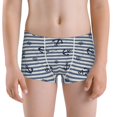 thumbnail image 5 of Yiaed Anchors And Steering Wheel Print Boys' Boxer Briefs Cotton Casual Stretch Comfort Boys Boxers - Kids Boxer Briefs Underwear for Boys (6-18)-X-Large, 5 of 5