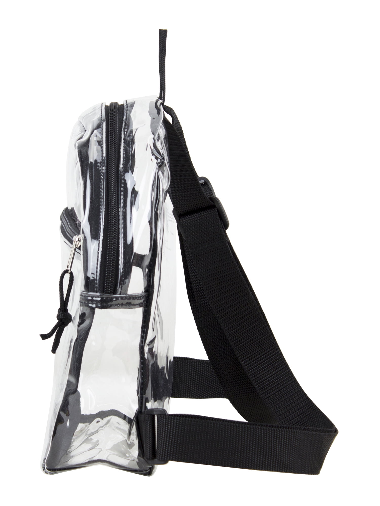 Eastsport Unisex Clear Mini Backpack, Black
