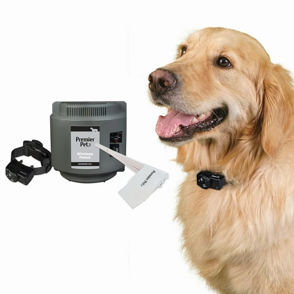 Collar impermeable inalámbrico Dog Fence Premier Pet de 0,5 acres