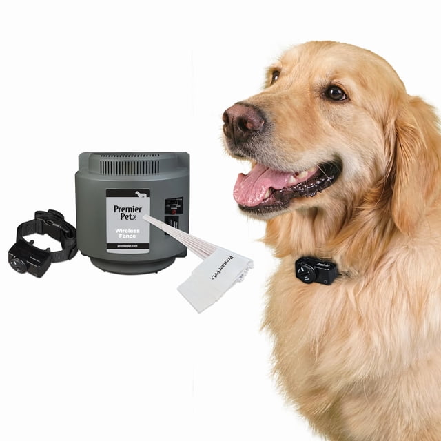 Collar impermeable inalámbrico Dog Fence Premier Pet de 0,5 acres