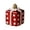 G, variant on Orangide Christmas Ornaments Santa Snowman Candy Cane Hanging Pendants for Tree Decor Holiday Party Indoor Home Xmas Decoration
