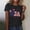 Black, variant on American Flag Patriotic T-Shirt Women 4th of July Shirt USA Flag Stars Stripes Graphic Shirt Summer Casual Tops