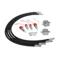 thumbnail image 4 of Kit de válvula amortiguadora para miniexcavadora, accesorio premium, fácil de instalar, reemplaza directamente las mangueras hidráulicas profesionales, 4 of 8