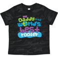 thumbnail image 3 of Inktastic Daddy Worlds Best Roofer Boys or Girls Toddler T-Shirt, 3 of 5