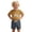 ZA Brown, variant on Baby Boy Summer Clothes Kids Summer Short Sleeve Hawaii Floral Prints T Shirt and Shorts Outfits Toddler Beach Vacation Wear Outfit Boy Black 9 Months-12 Months