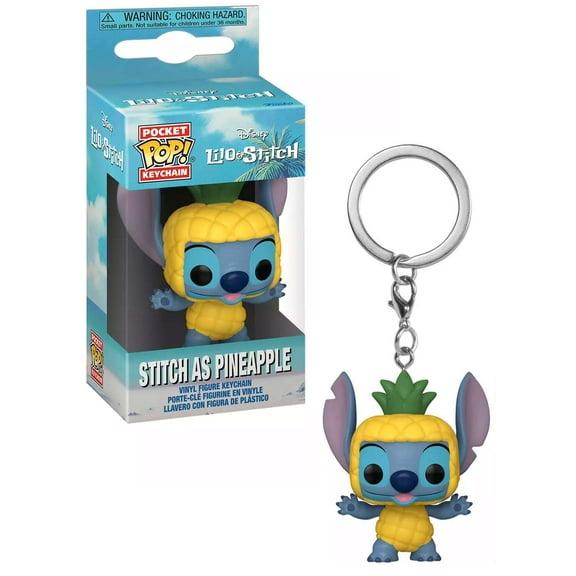 Funko Disney Pocket POP! Stitch as Pineapple Keychain