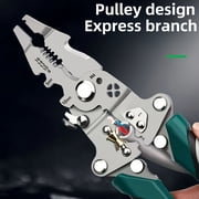 18-in-1 Pocket Multi Tool – Foldable Stainless Steel Multi Tool Pliers with Wire Stripper, Cutter, Crimper, Screwdrivers & Repair Tools, Portable Utility Tool for Camping, Outdoor, Survival & Home Us