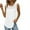 White, variant on Uheoun Summer Tank Tops for Women Loose Fit Dressy Lace Round Neck Sleeveless Tops Curved Hem Flowy
