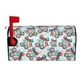 thumbnail image 2 of Lsque Disco Ball Cherry With Bow Mailbox Cover Standard Size ,Magnetic Mailbox Covers Post Wraps Letter Box Cover -25.5x21 in, 2 of 9